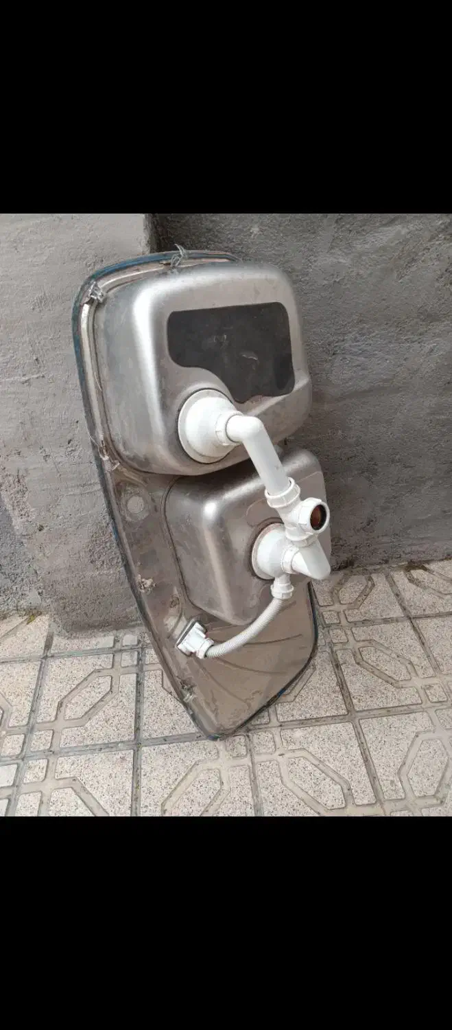 سینک ظرفشویی|آب‌چکان و نظم‌دهنده ظروف|شوط, |دیوار