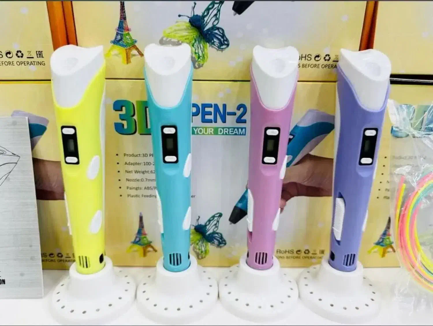 فروش عمده قلم سه بعدی کیفیت عالی|لوازم التحریر|بندر گناوه, |دیوار