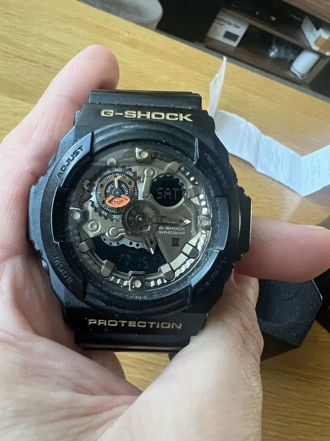 ساعت جی شاک کاسیو ga-300a-1adr (فروش فقط حضوری)|ساعت|فولادشهر, A4|دیوار