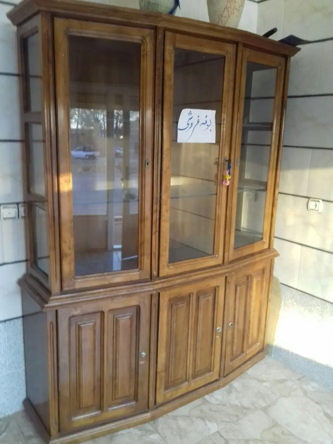 بوفه دوطبقه|بوفه، ویترین، کنسول|قزوین, |دیوار