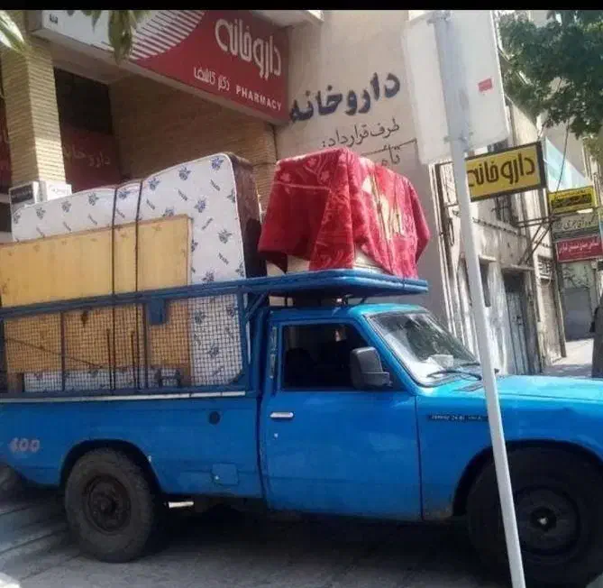 نیسان بار تلفنی و وانت بار با کارگر اسباب کشی|خدمات حمل و نقل|شیراز, فرهنگ شهر|دیوار
