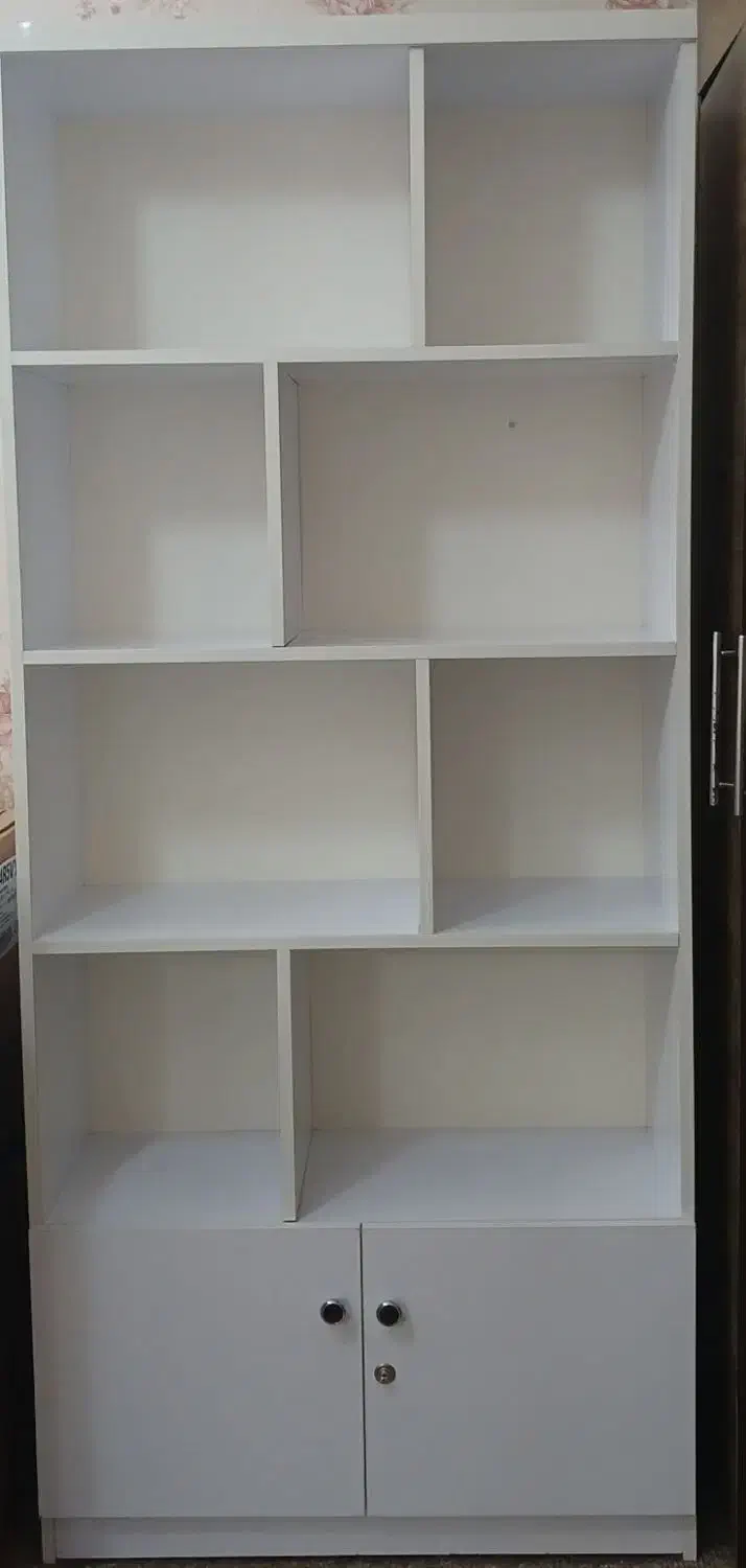 کتابخانه|کتابخانه، شلف، قفسه‌های دیواری|اهواز, پادادشهر|دیوار