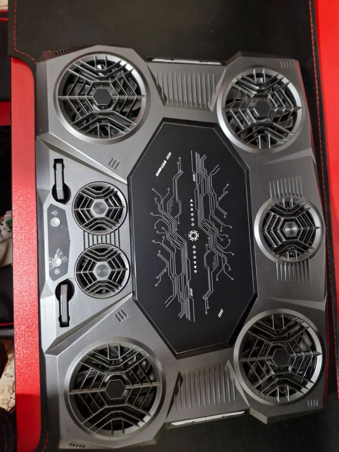 کول پد رادیاتوری قدرتمند rgb+ 6 speed|قطعات و لوازم جانبی رایانه|تهران, دکتر هوشیار|دیوار