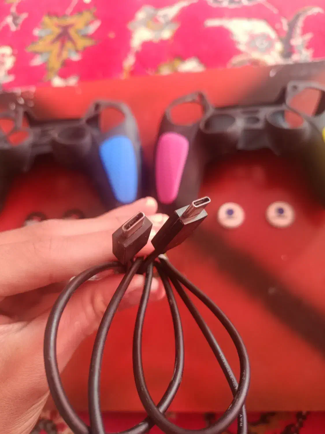 روکش دسته و کابل شارژر برای PS5|کنسول، بازی ویدئویی و آنلاین|چناران, |دیوار