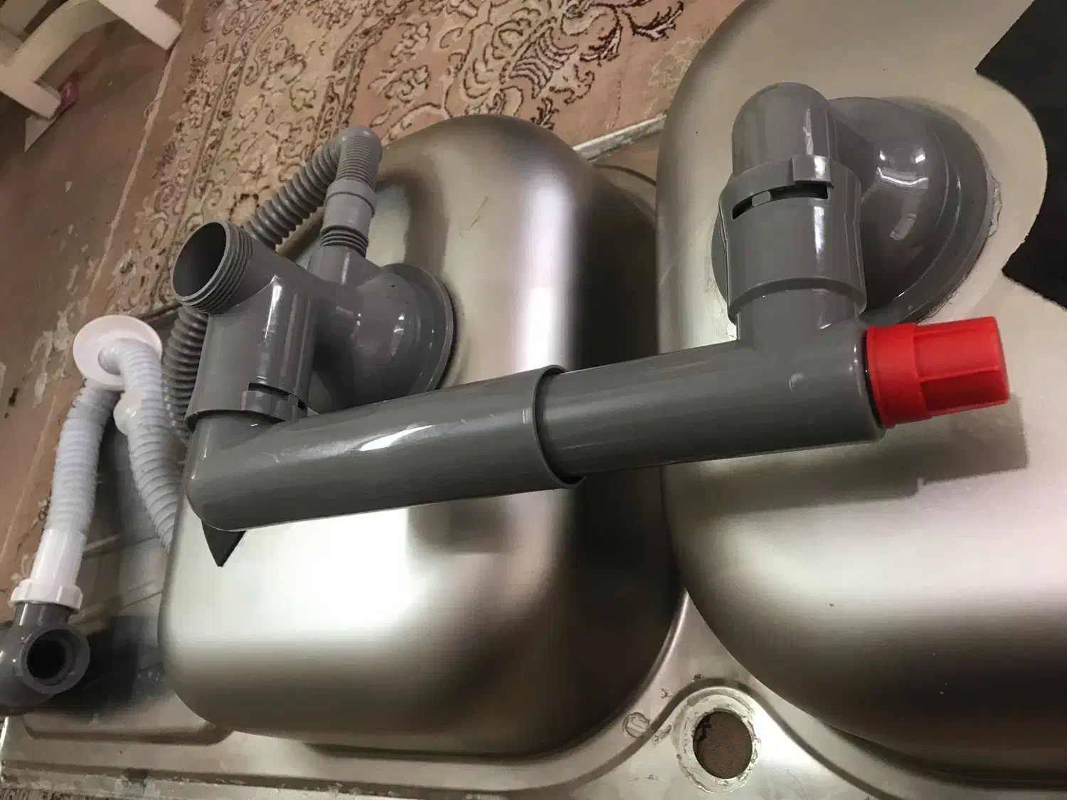 سینک ظرف شویی دو لگنه|مصالح و تجهیزات ساختمان|تهران, گرگان|دیوار