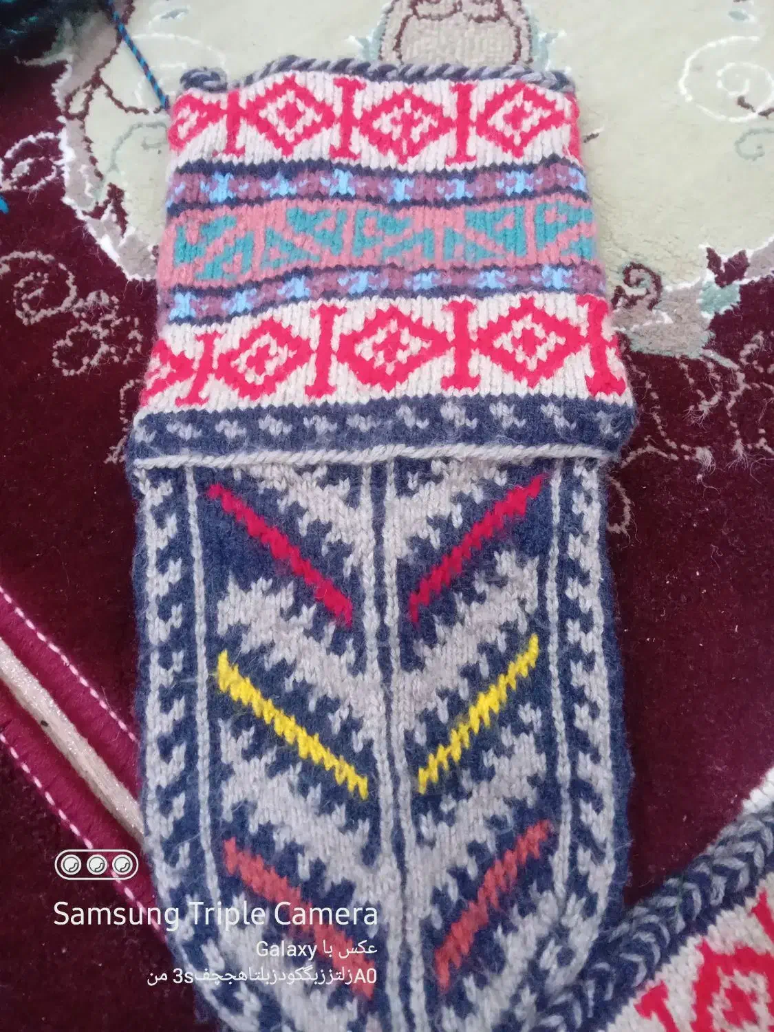 جوراب بلند کاموایی|لباس|ماسال, |دیوار