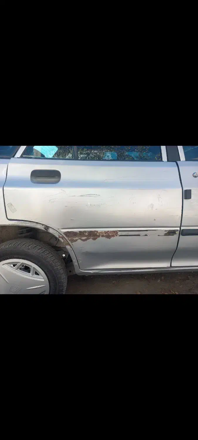 در عقب سمت شاگرد پراید نقره ای|قطعات یدکی و لوازم جانبی|داران, |دیوار