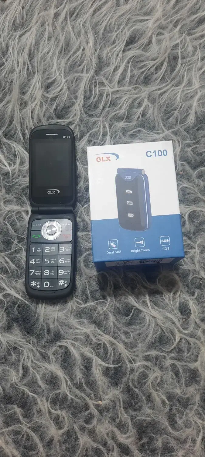 گوشی ساده تاشو مدل جی ال ایکس (GLX)|موبایل|خرمآباد, |دیوار