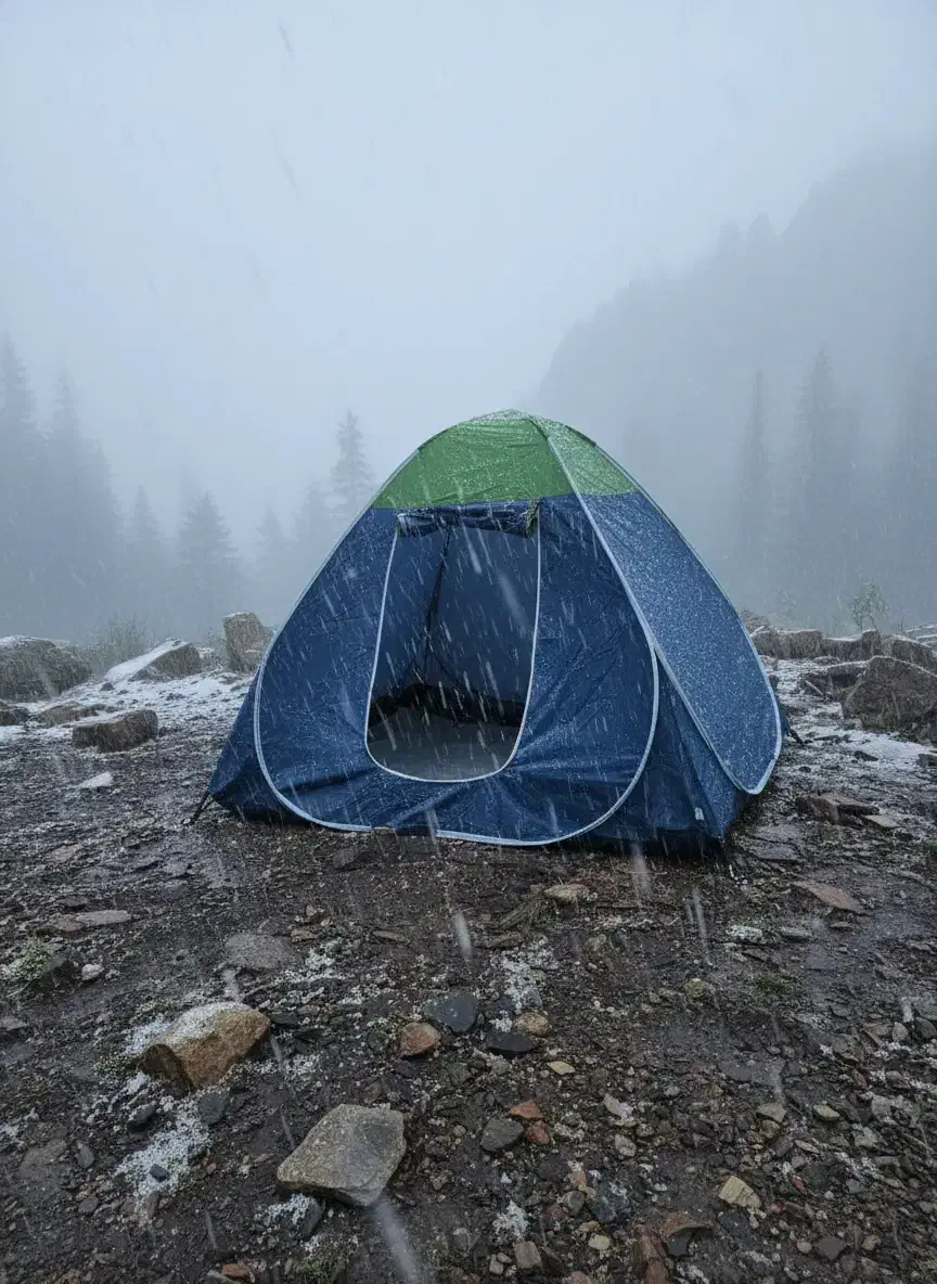 فروش چادر مسافرتی برزنتی ۸ نفر  ضخیم. درجه ۱|کوهنوردی و کمپینگ|ملارد, |دیوار