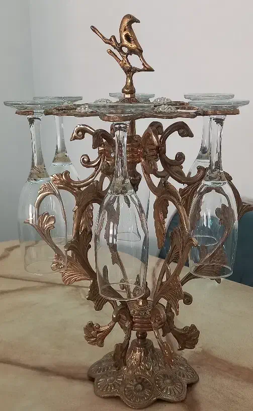 شربت خوری برنجی|ظروف سرو و پذیرایی|پاکدشت, پاکدشت (مامازند)|دیوار