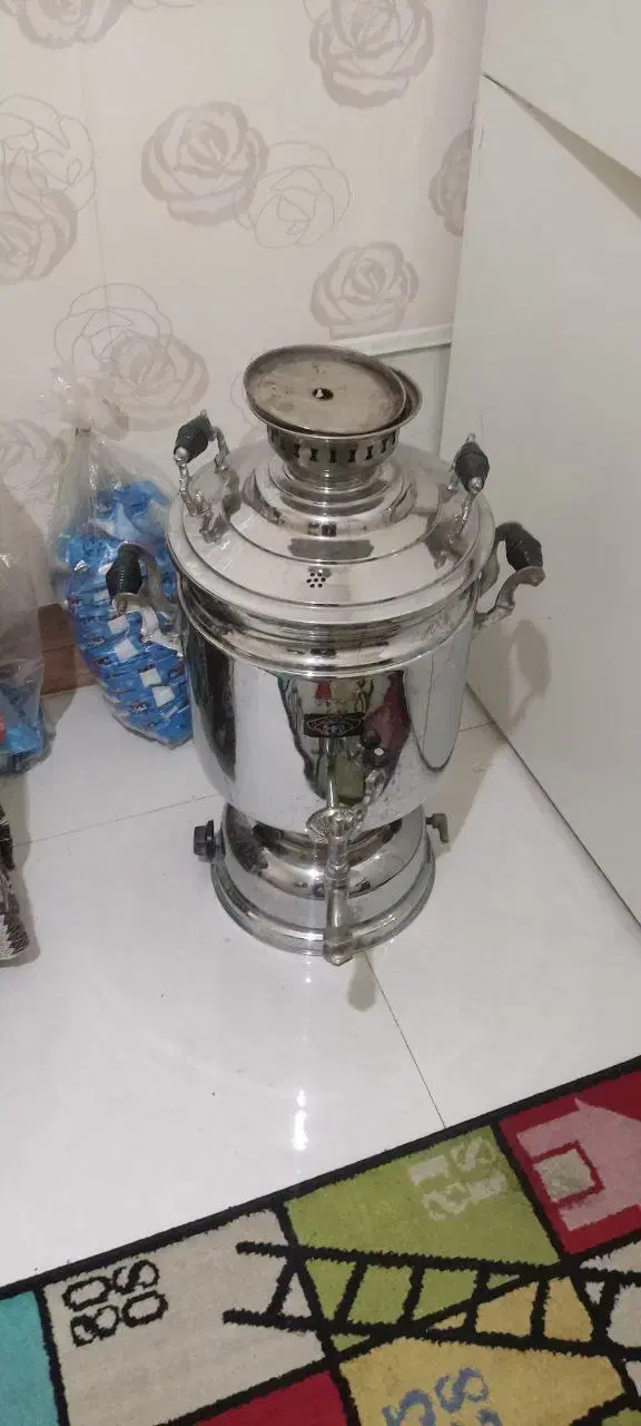 سماور ورق ضخیم هییتی|سماور، چای‌ساز، قهوه‌ساز|قزوین, |دیوار