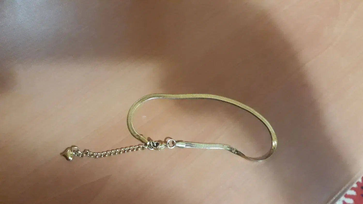 دستبند استیل طرح طلا .رنگ ثابت.|بدلیجات|یزد, |دیوار