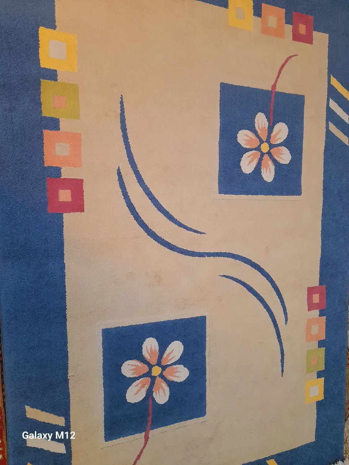 گلیم فرش ۶ متری|گلیم، جاجیم، گبه|ابریشم, |دیوار