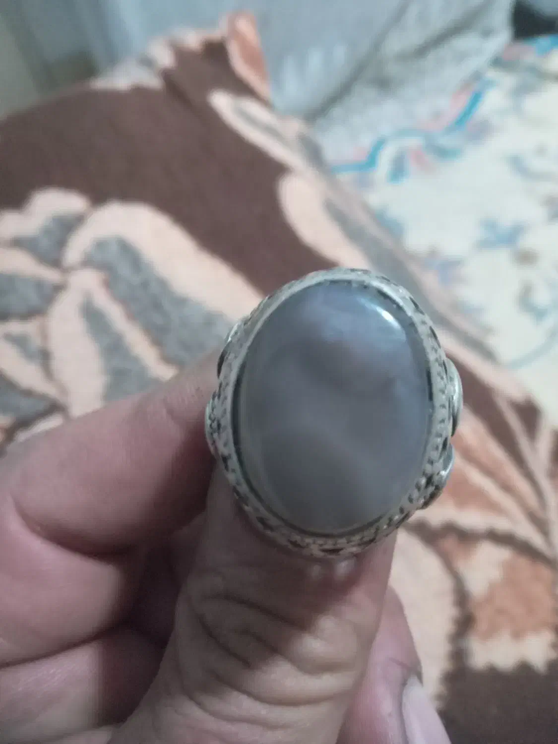 انگشتر نقره شجر|کلکسیون اشیاء عتیقه|محمدشهر, ولدآباد|دیوار