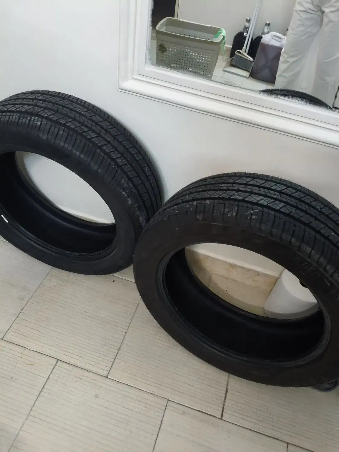 لاستیک بارز ۲۳۵ ۵۰ ۱۹ در حد نو یک جفت|قطعات یدکی و لوازم جانبی|تهران, هرندی|دیوار