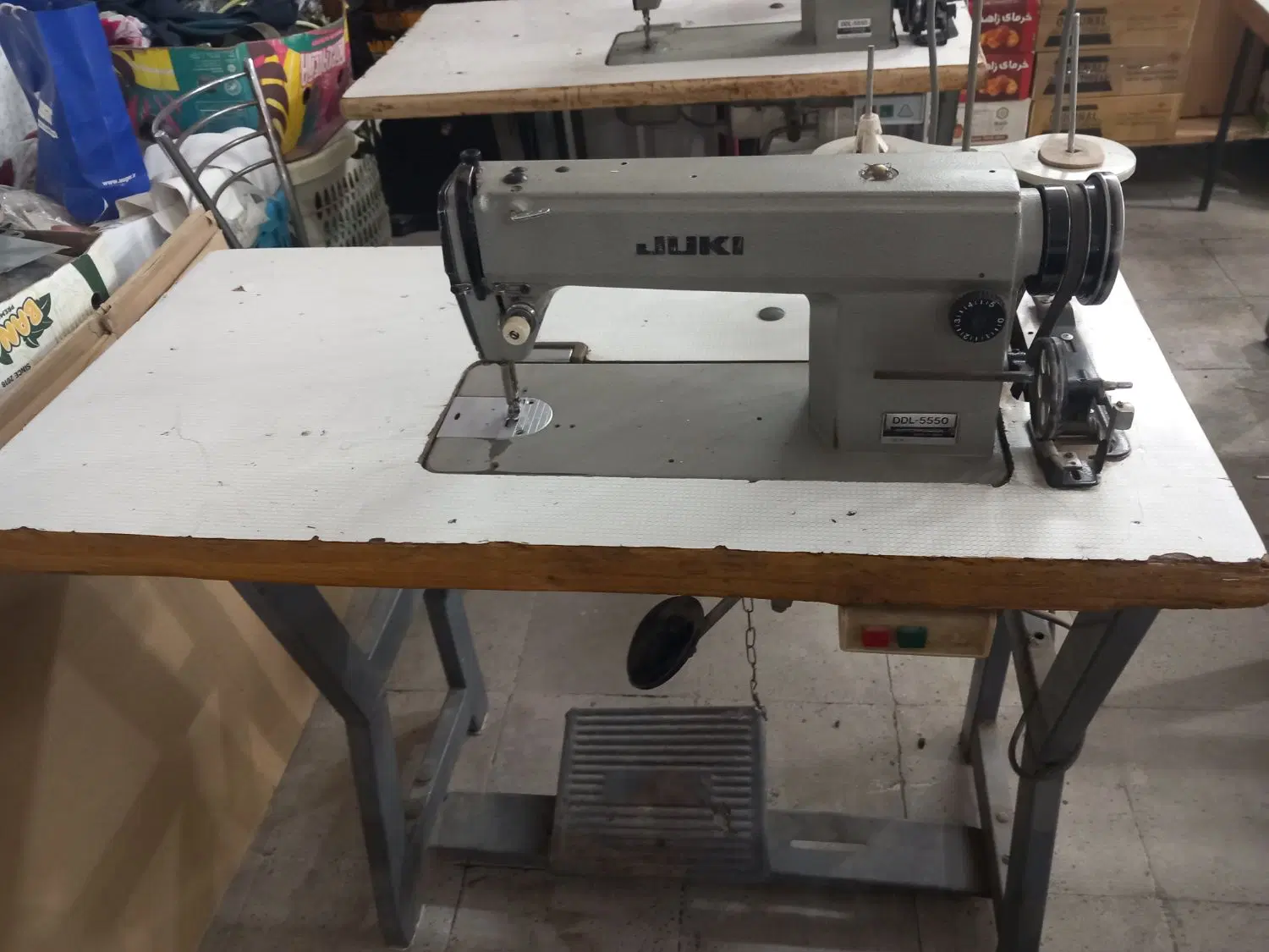 ژوکی ۵۵۵۰|چرخ خیاطی و ریسندگی|اندیشه, اندیشه فاز ۱|دیوار