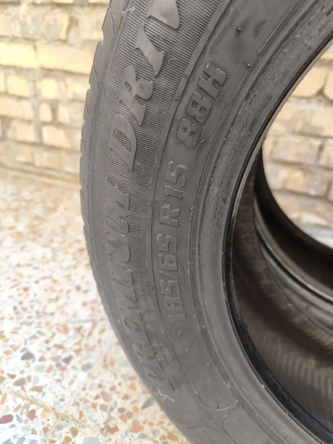 2عدد تایر پژو پارس|قطعات یدکی و لوازم جانبی|شوش, |دیوار