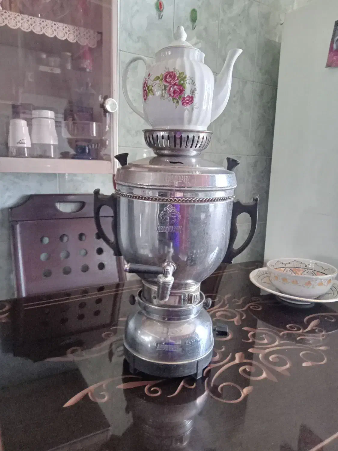 سماور گازی|سماور، چای‌ساز، قهوه‌ساز|همدان, |دیوار