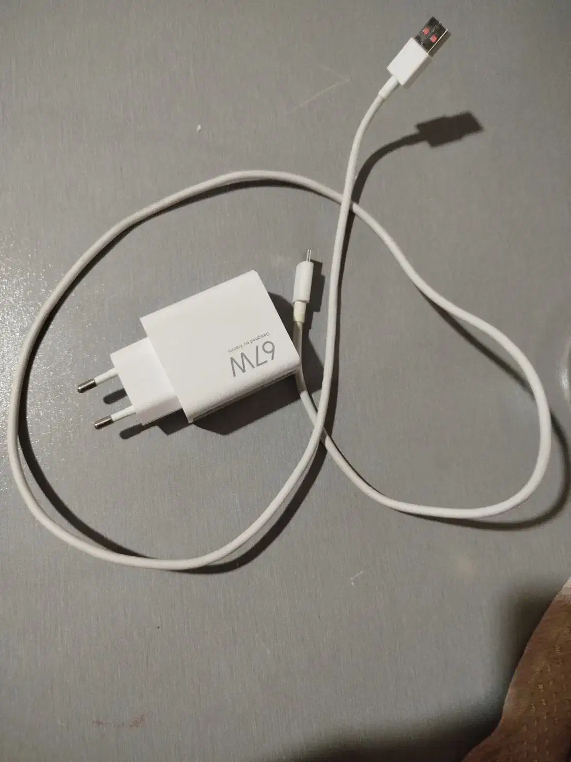 شارژر ۶۷وات اورجینال همراه کابل ۶آمپر|لوازم جانبی موبایل و تبلت|ارومیه, |دیوار