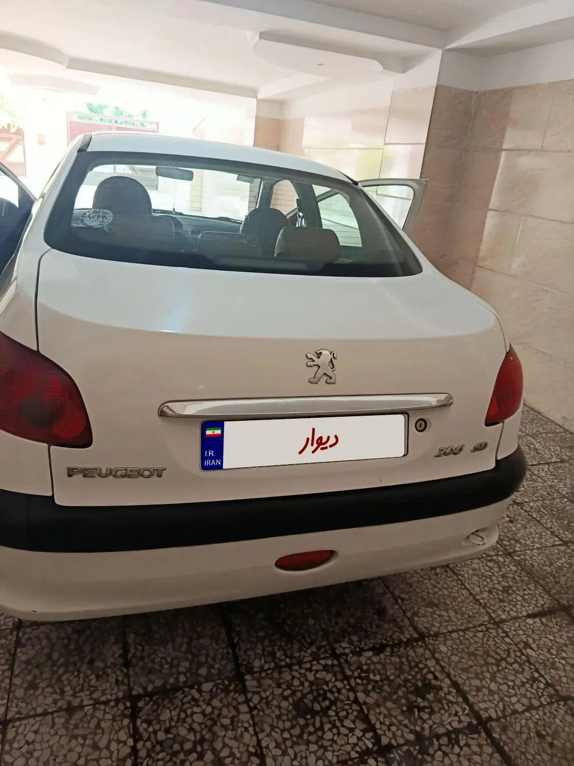 206 SD V8 مدل1396|خودرو سواری و وانت|تهران, گلستان (شهرک راه آهن)|دیوار