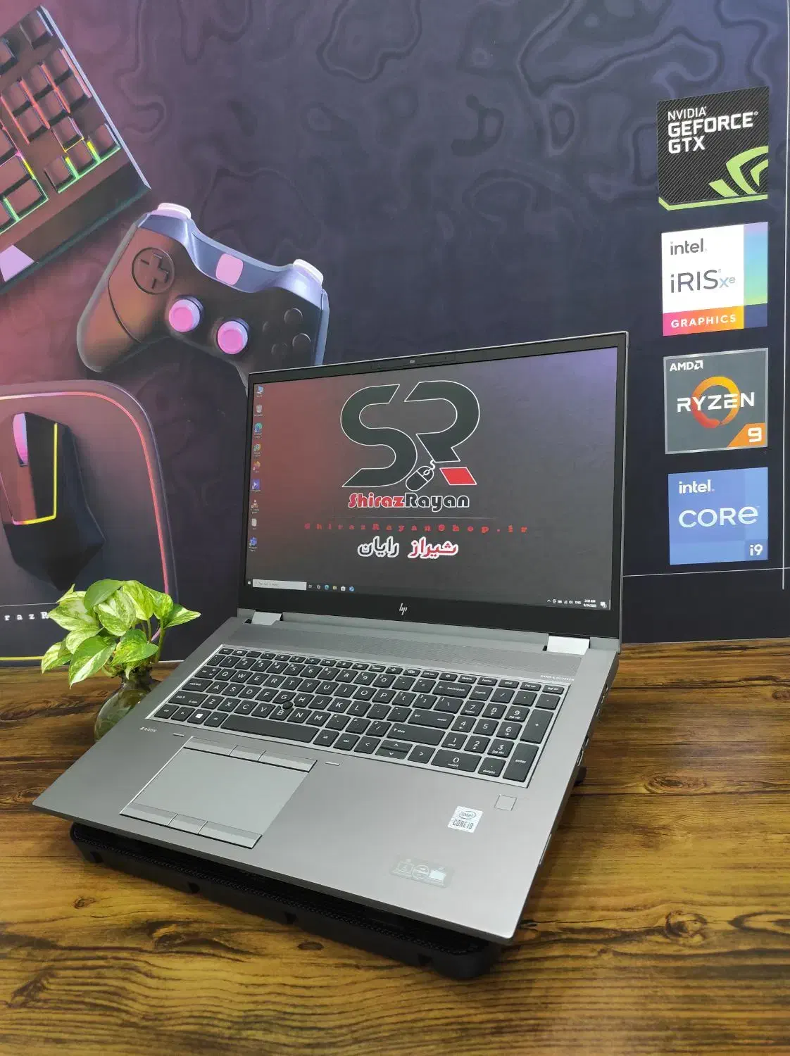 اچ پی ZBOOK با i9-10885H رم ۳۲ گرافیک RTX3000 6GB|رایانه همراه|شیراز, فخرآباد (دروازه کازرون)|دیوار