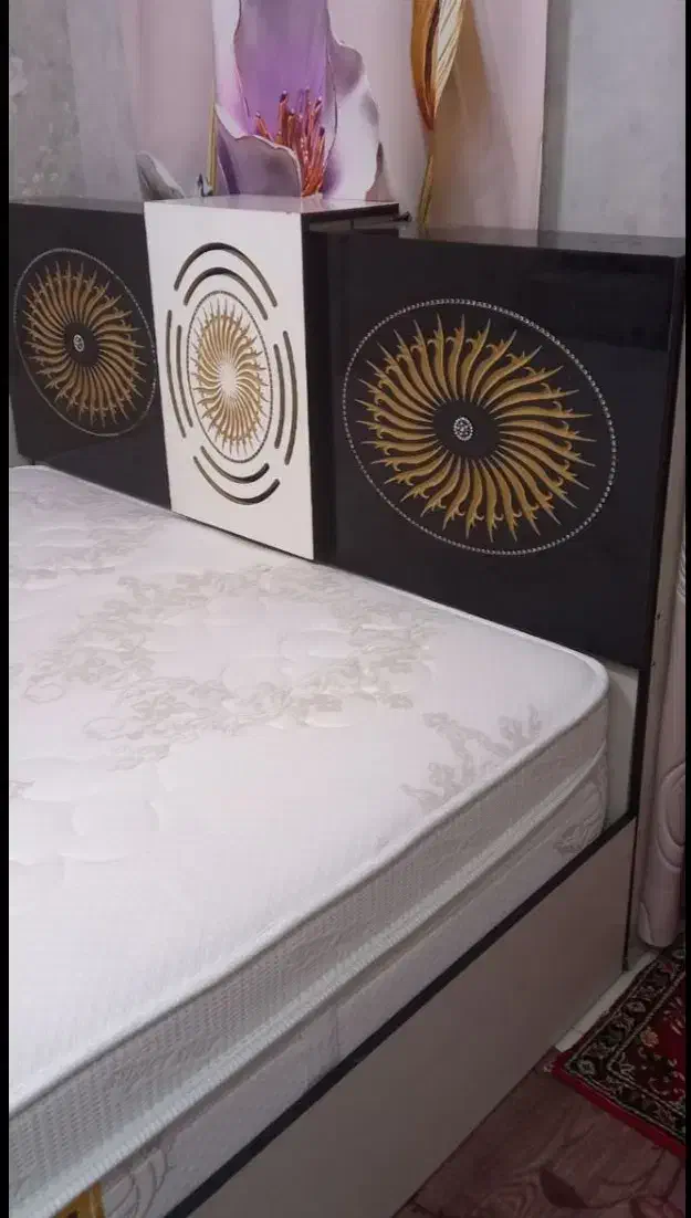 تختخواب دو نفره بدون تشک فوری|تخت و سرویس خواب|بروجرد, |دیوار