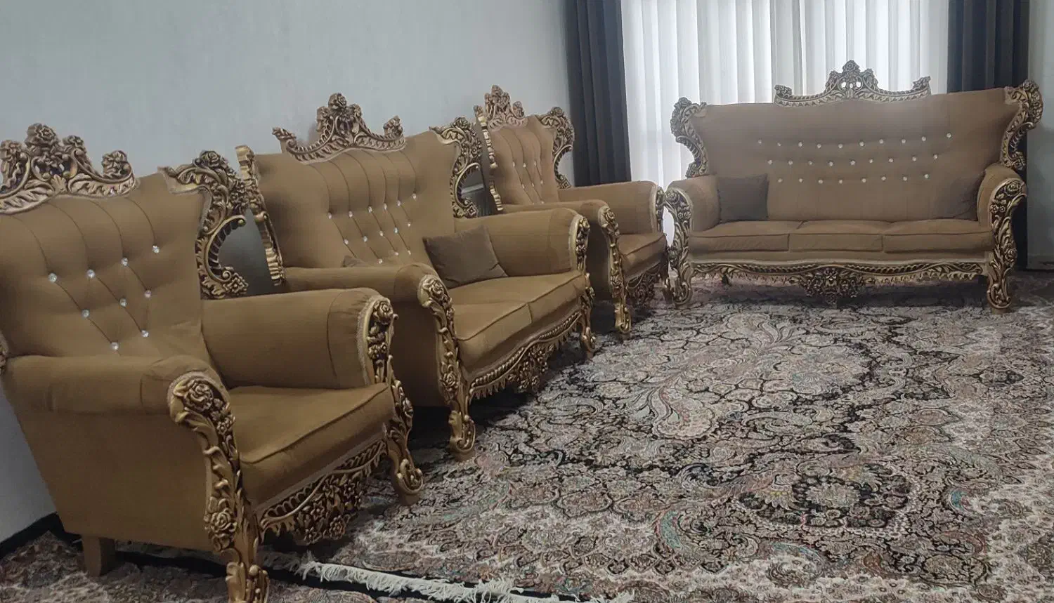 مبلمان سلطنتی|مبلمان خانگی و میز عسلی|ایلام, |دیوار