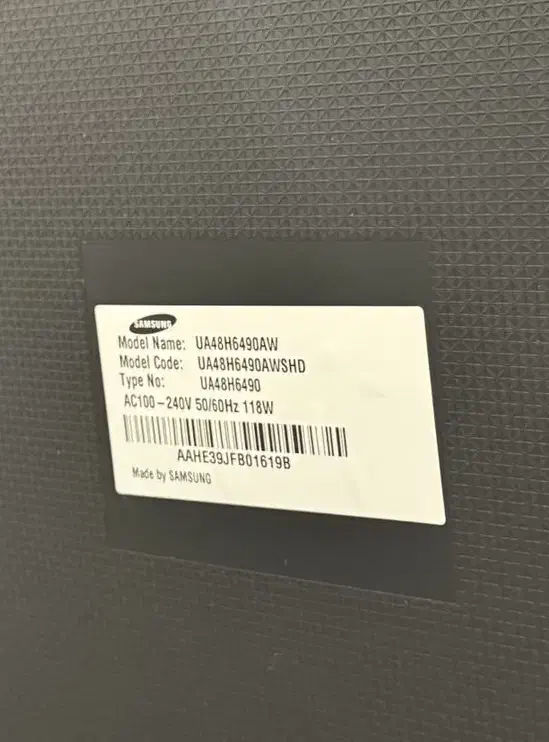 تلویزیون ۴۸ اینچ سامسونگ با میز|تلویزیون و پروژکتور|تهران, ارم|دیوار