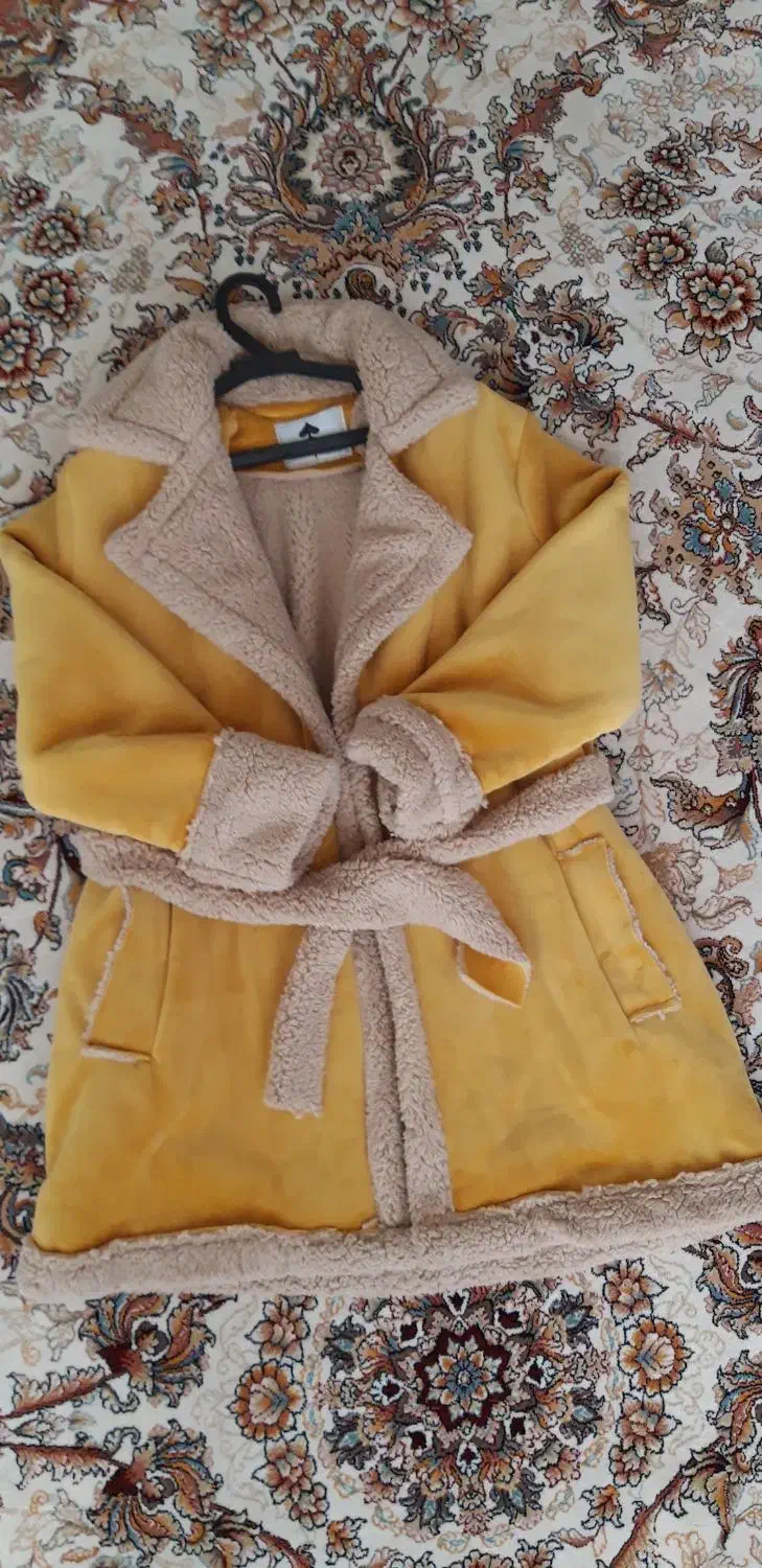 پالتو خردلی سوییت،کاپشن|لباس|کرمانشاه, |دیوار