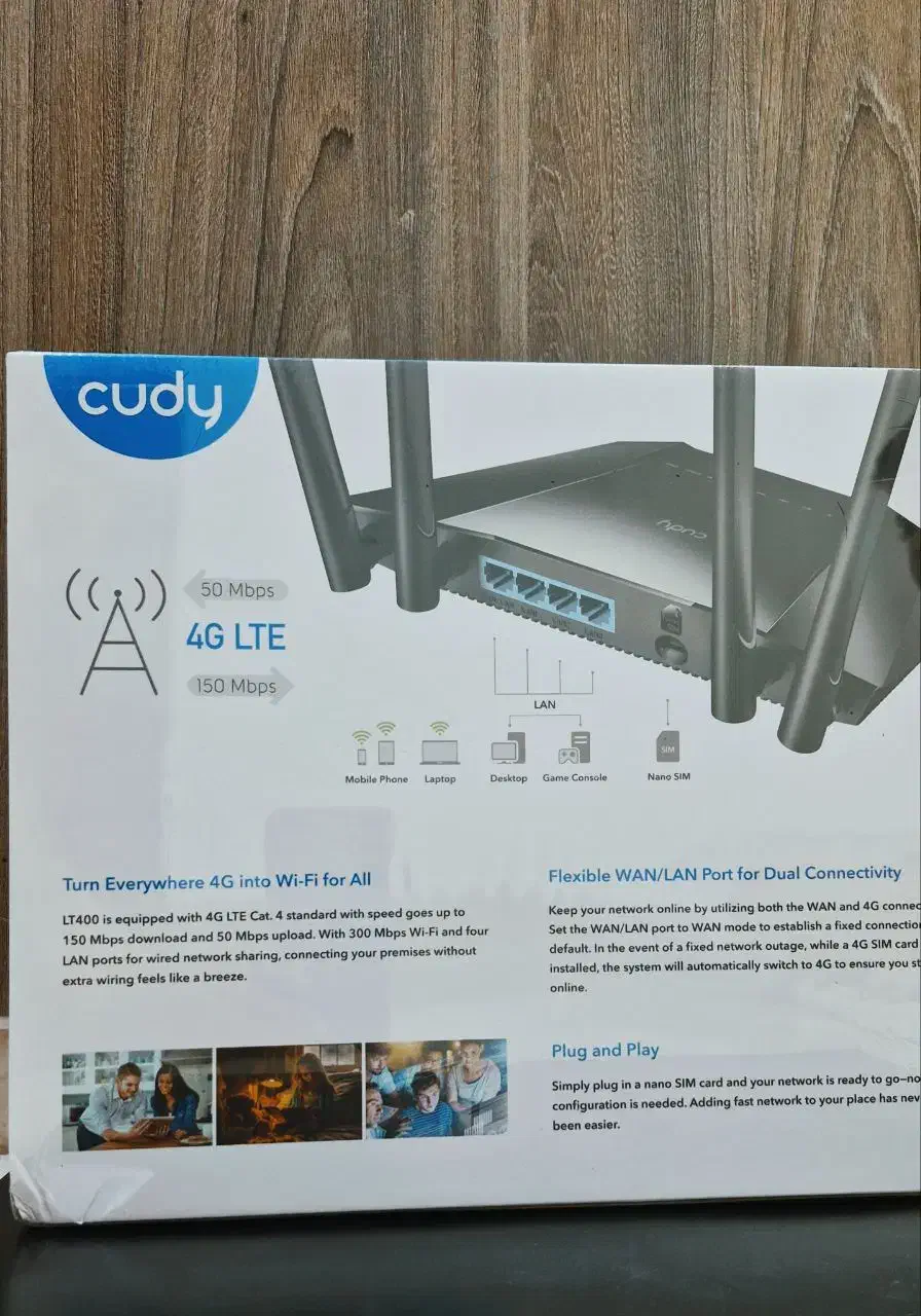 Cudy LT400|مودم و تجهیزات شبکه|مشهد, آزادشهر|دیوار