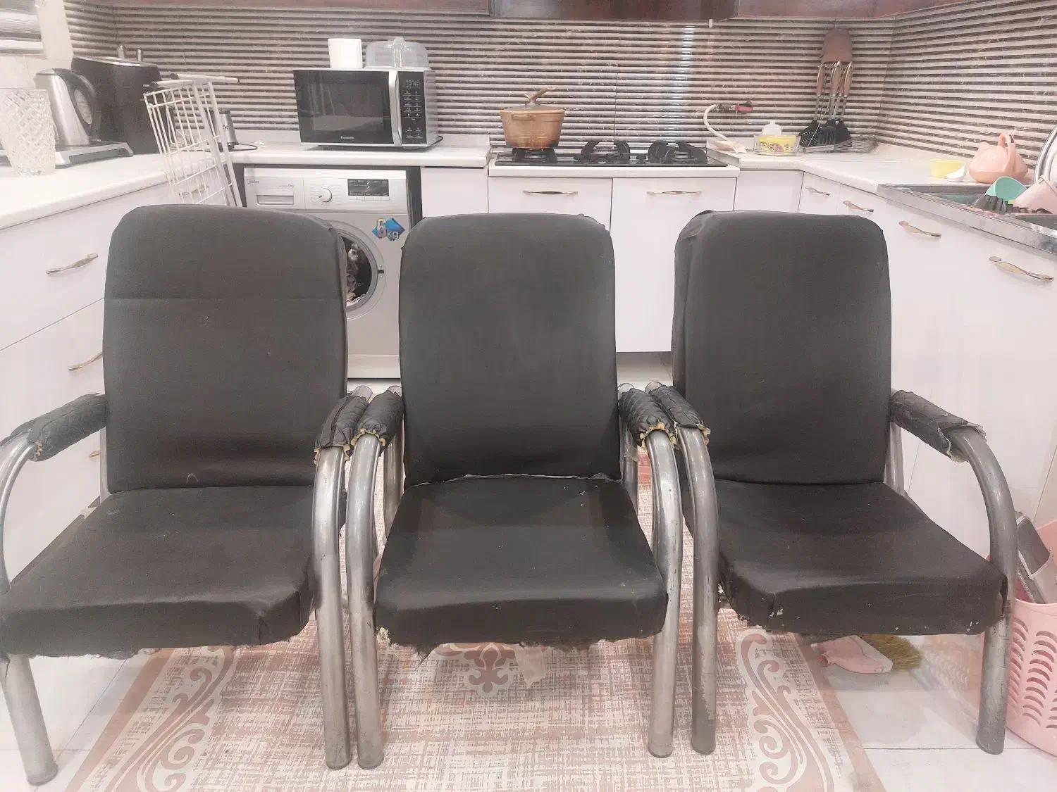 سه عدد صندلی|مبلمان اداری|اصفهان, شهرک میلاد|دیوار