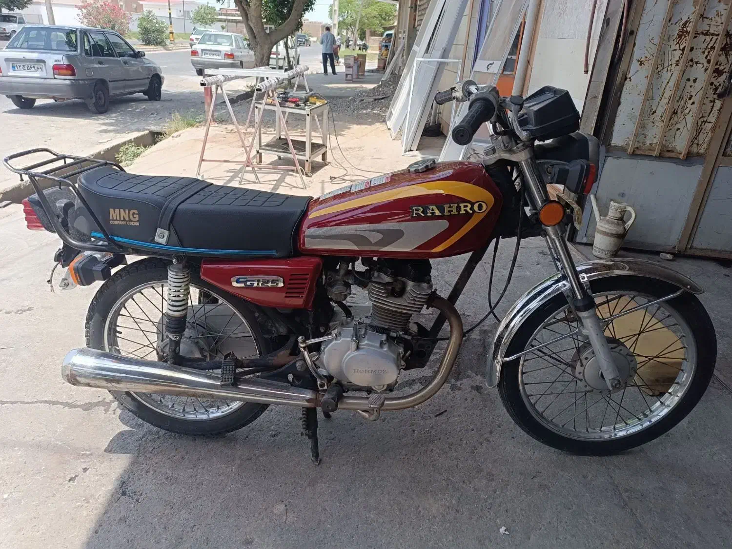 موتور ۱۲۵ مزایده|موتورسیکلت|خان ببین, |دیوار