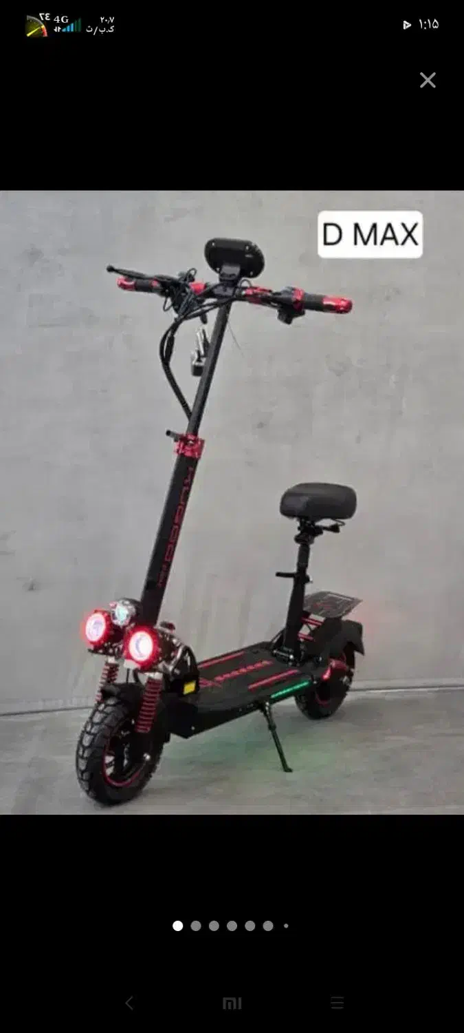 اسکوتر برقی در حد نو و یک دو چرخه|دوچرخه، اسکیت، اسکوتر|مرودشت, ده بید|دیوار