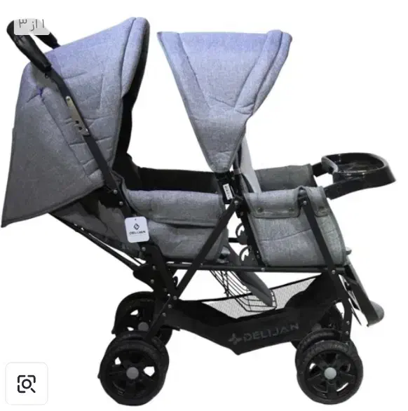 کالسکه دوقلویی پشت هم دلیجان|کالسکه و لوازم جانبی|تهران, سعیدآباد|دیوار