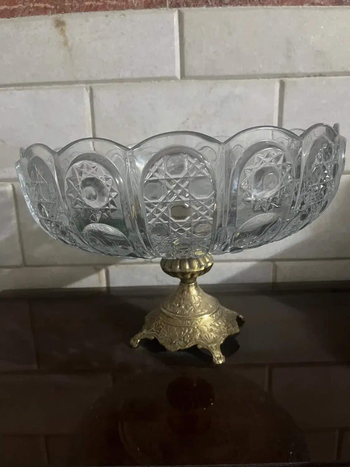 میوه خوری پایه برنز|ظروف سرو و پذیرایی|ری, دولت‌آباد|دیوار