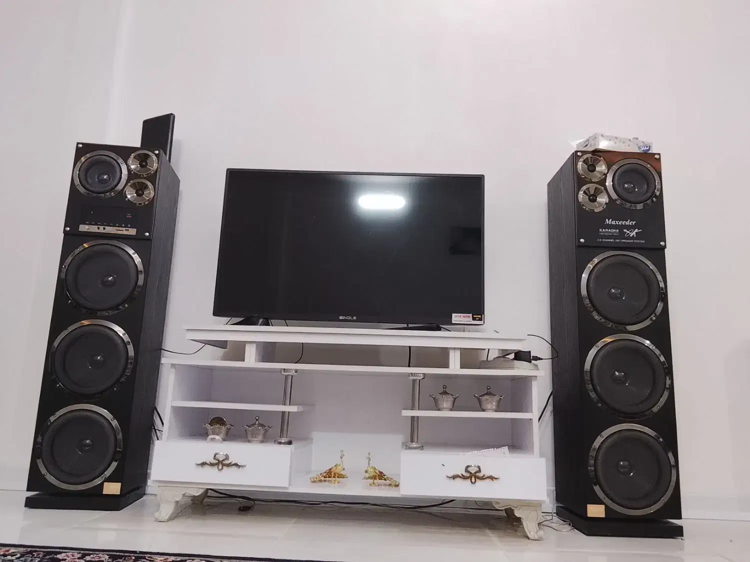 بانداسالم بدون ایرادمدل مکسیدررقص نو میکروفن|سیستم صوتی خانگی|مشهد, کشف|دیوار