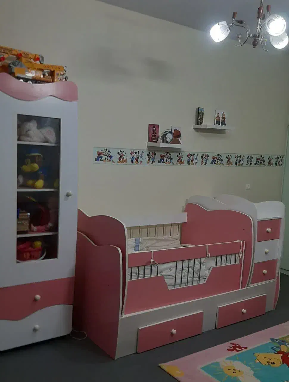 تخت  خواب نوجوان و کودکانه|تخت و سرویس خواب|کرج, شهرک جهان‌نما|دیوار