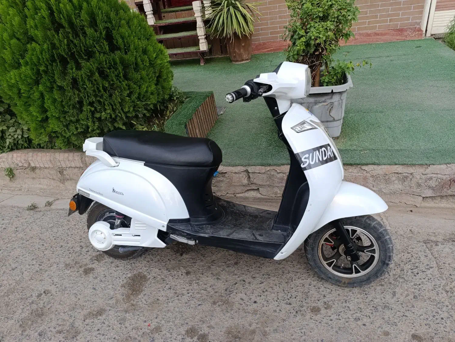 موتور برقی طرح وسپا1500|موتورسیکلت|نیشابور, شهرک بهداری|دیوار