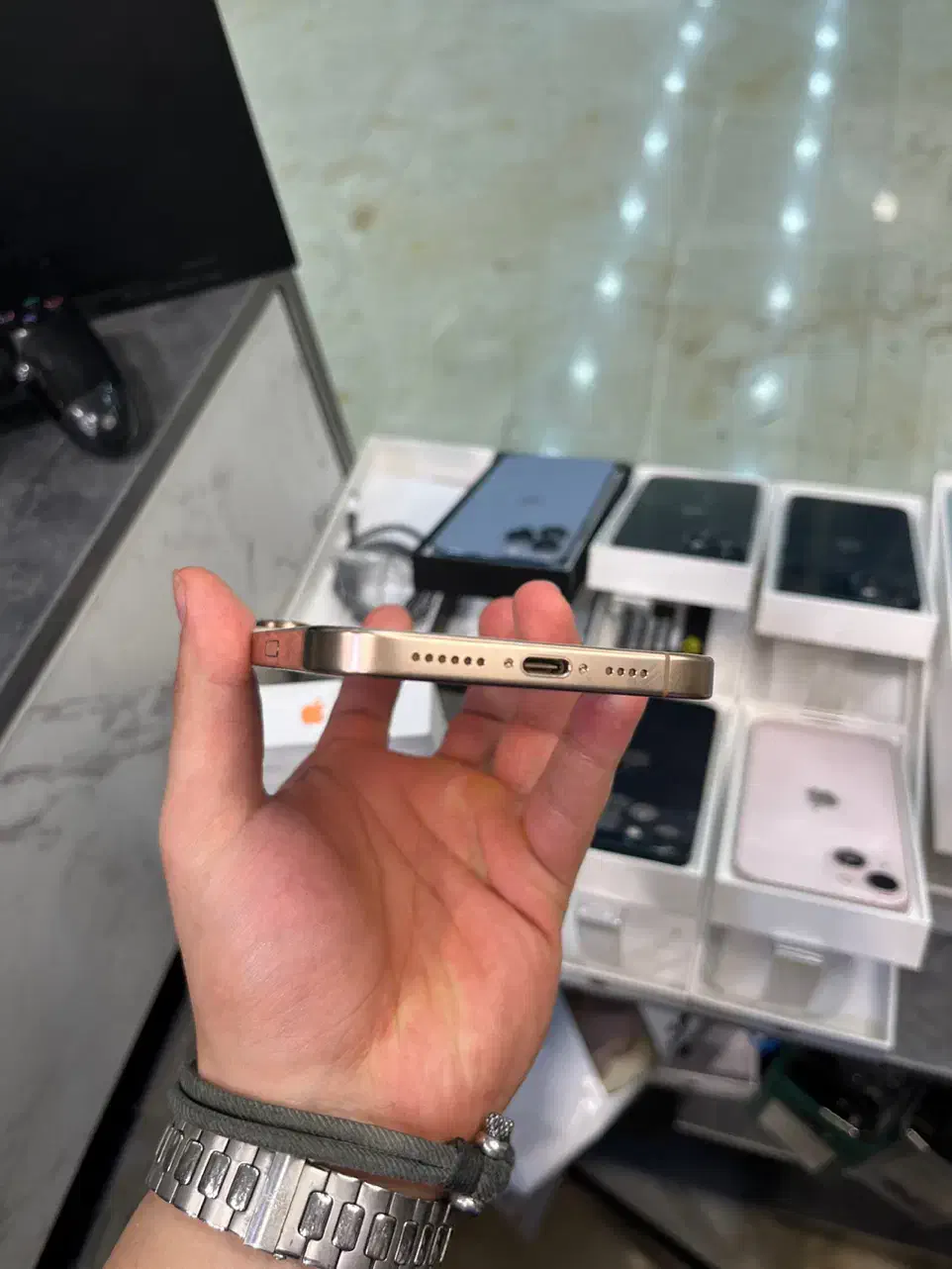 Iphone 16 promax بدون ریجستر باطری ۱۰۰|موبایل|کرج, اتحاد|دیوار