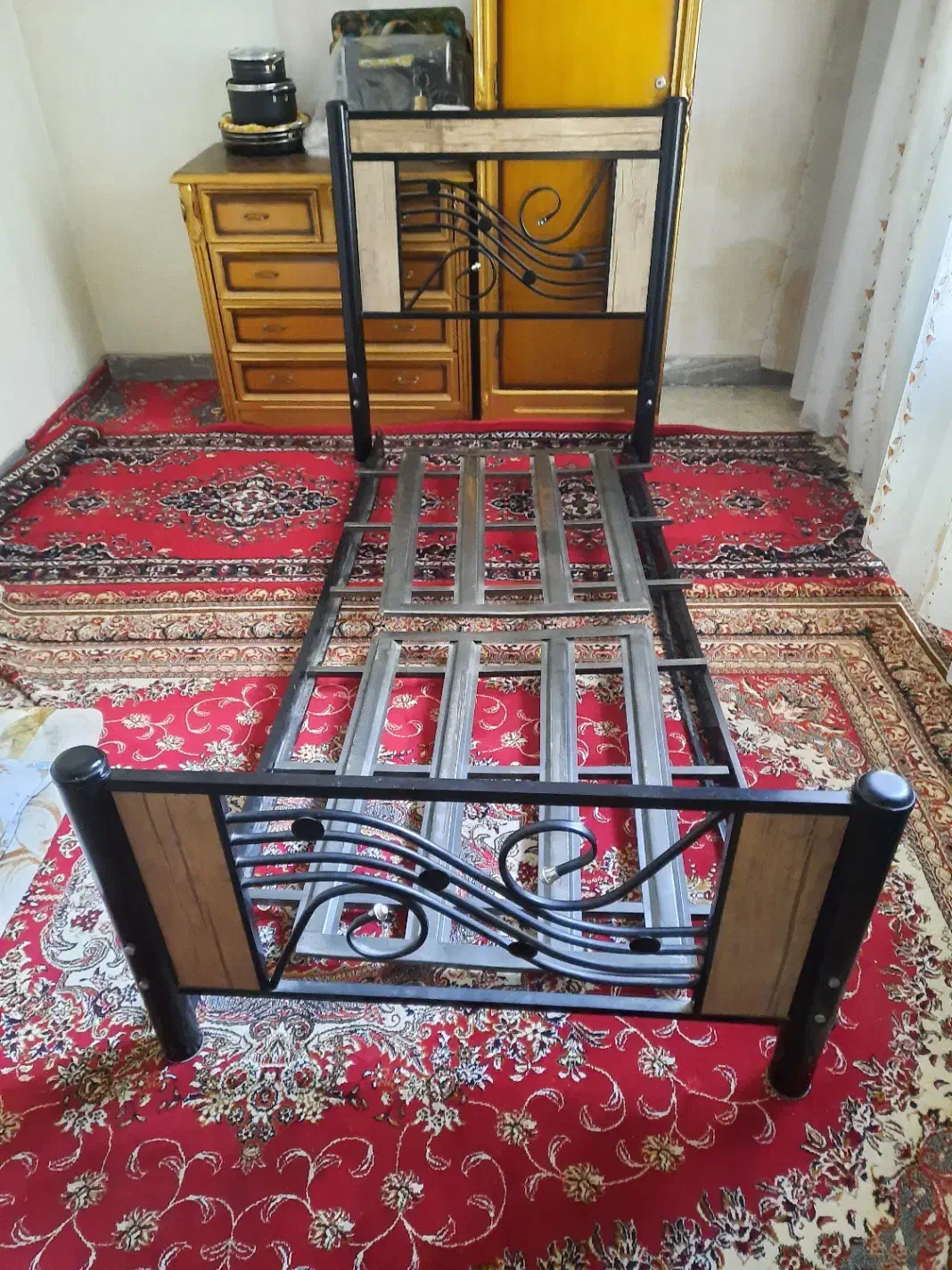 تخت فلزی فروشی|تخت و سرویس خواب|قم, گلزار|دیوار