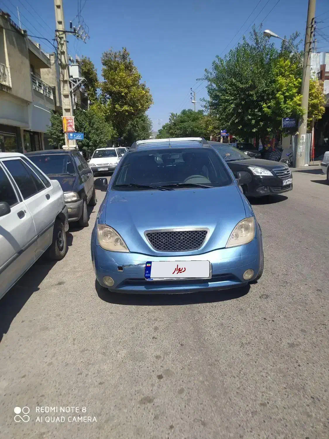 ماشین تیبا تمیز شاسی ترک خیلی کم ترک ترافیکی|خودرو سواری و وانت|کلاله, |دیوار