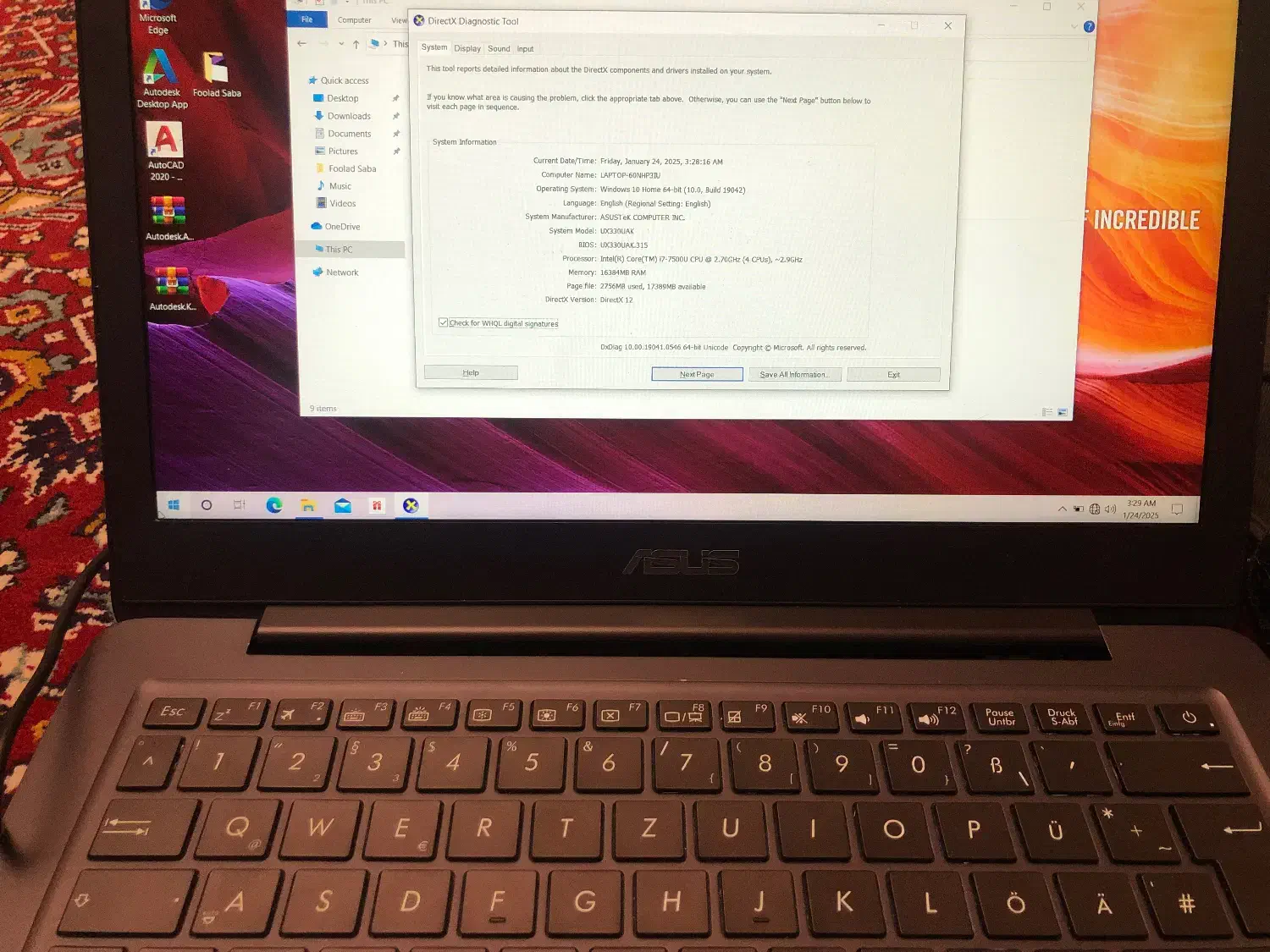 لپ تاپ ASUS|رایانه همراه|تهران, پونک|دیوار