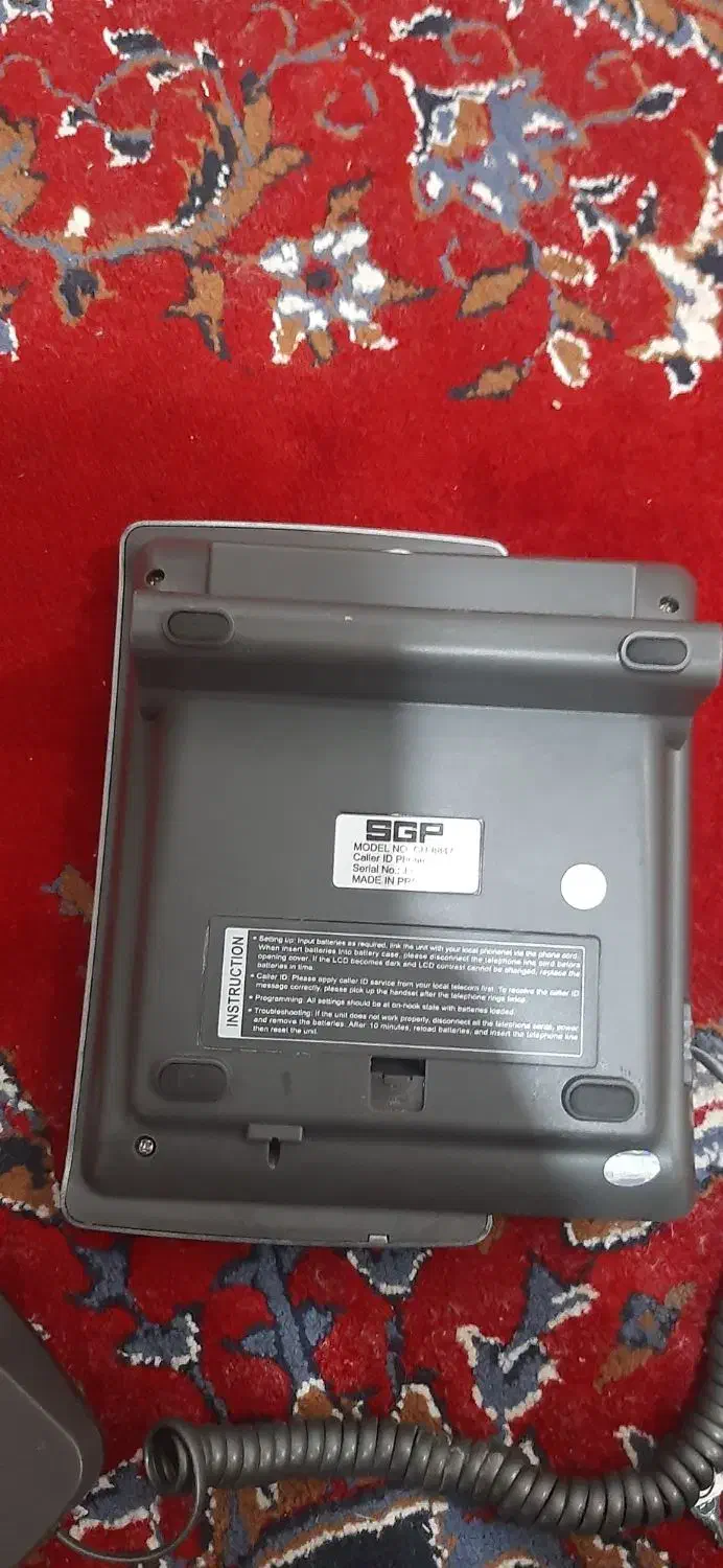 تلفن در حد نو حافظه دار ومنشی داربدون هیچ خط وخش|تلفن رومیزی|قزوین, |دیوار