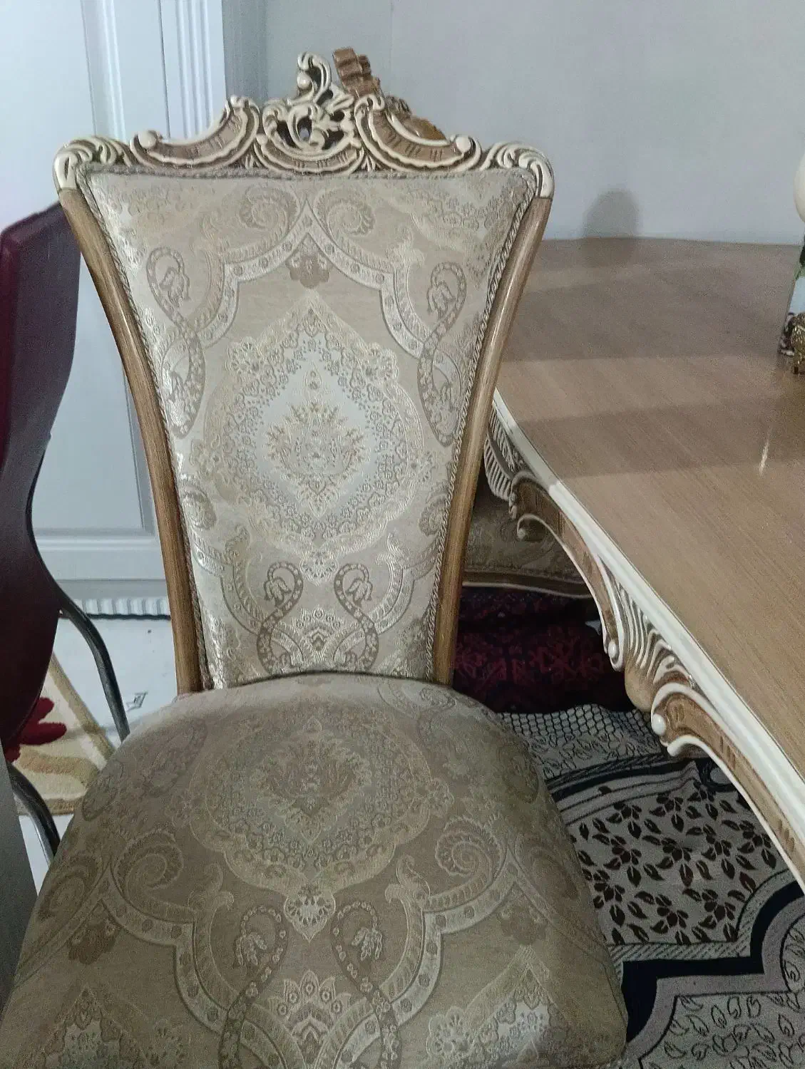 نهار خوری 8نفره جنس خوب|میز و صندلی غذاخوری|سبزوار, جوادیه غربی|دیوار