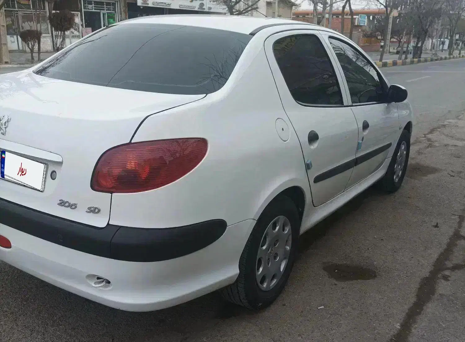 پژو206 sd v8|خودرو سواری و وانت|قروه, |دیوار