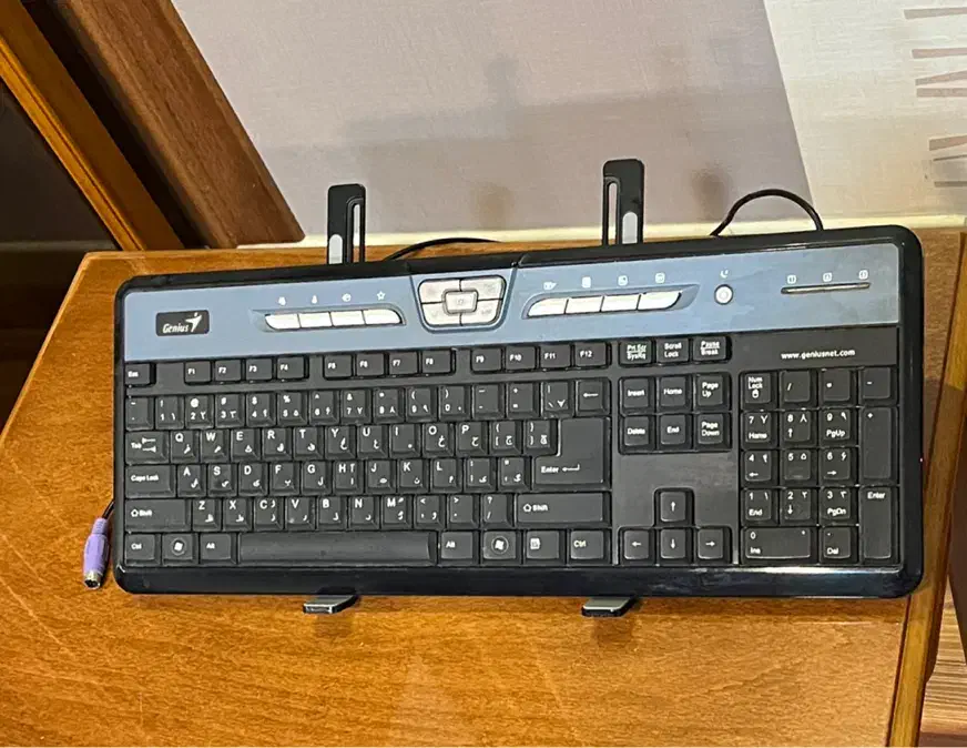 کیبورد اداری جنیوس Genius SlimStar 310|قطعات و لوازم جانبی رایانه|قم, سالاریه|دیوار