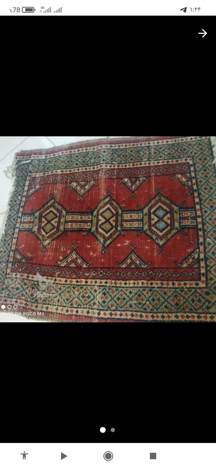 قالی دست بافت قدیمی|فرش|فردیس, شهرک ۱۱۰|دیوار