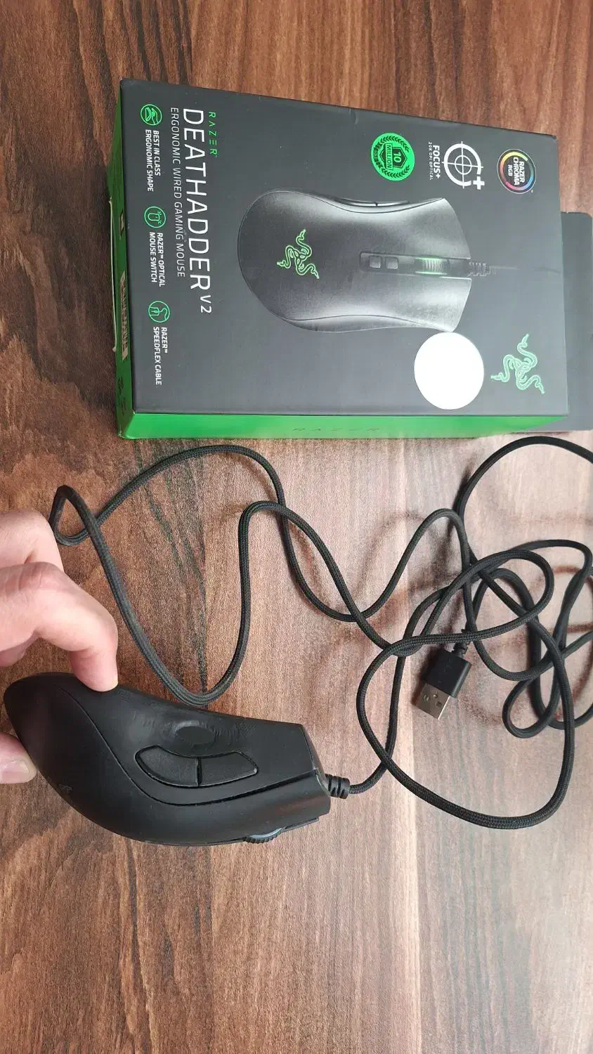 موس razer deathadder v2|قطعات و لوازم جانبی رایانه|اندیشه, اندیشه فاز ۶|دیوار