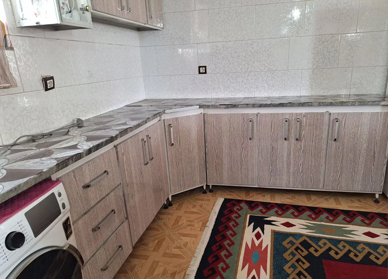 کابینت فلزی در حد|آب‌چکان و نظم‌دهنده ظروف|الشتر, |دیوار