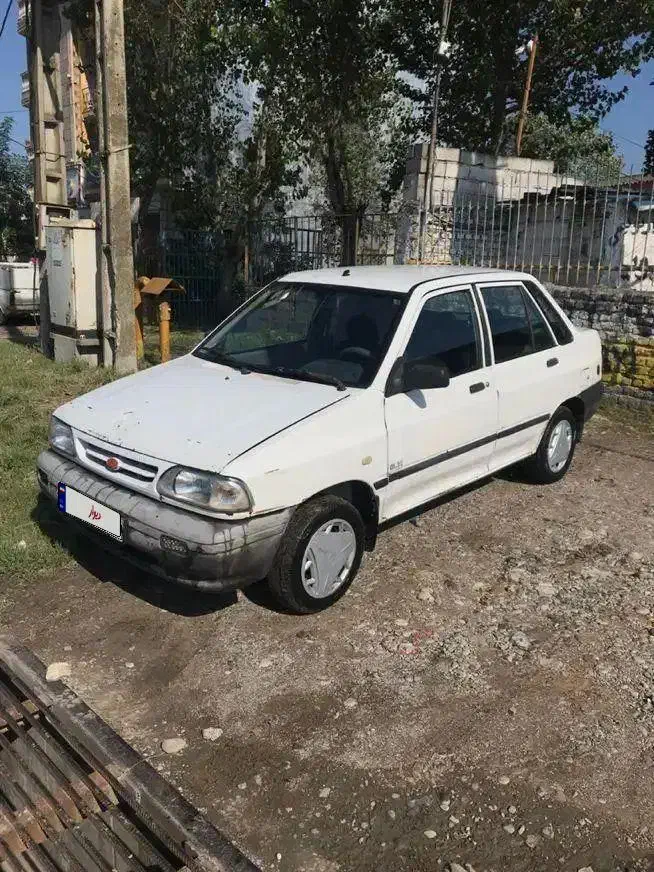 پراید ۸۷ سفید|خودرو سواری و وانت|ساری, |دیوار